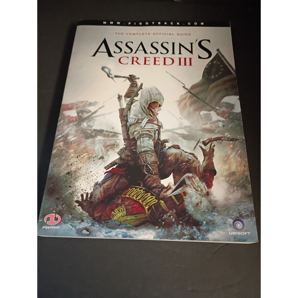 Assassin's Creed III The Complete Official Guide Ubisoft Paperback Great Shape!